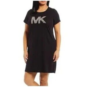 Michael Kors animal print T-shirt dress size xl